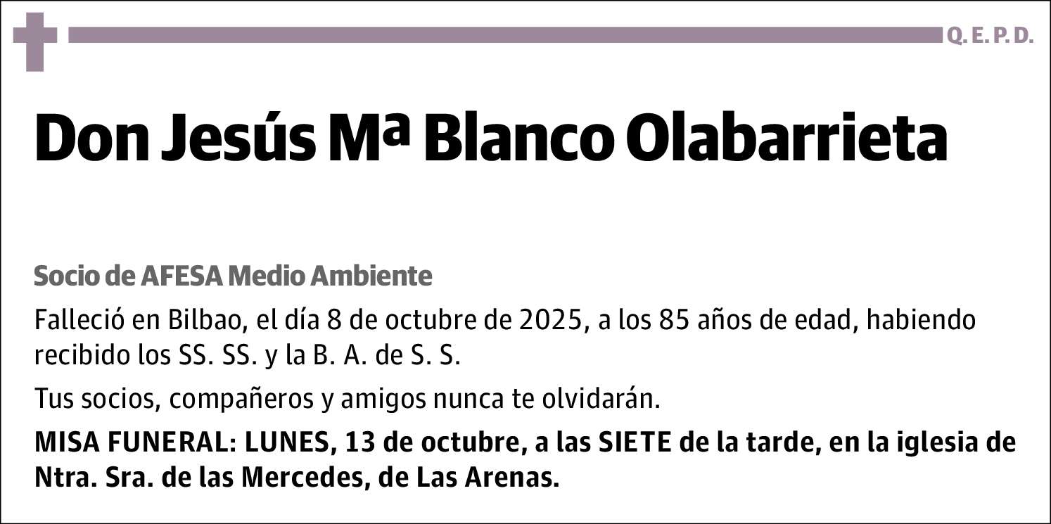 Jesus Mª Blanco Olabarrieta