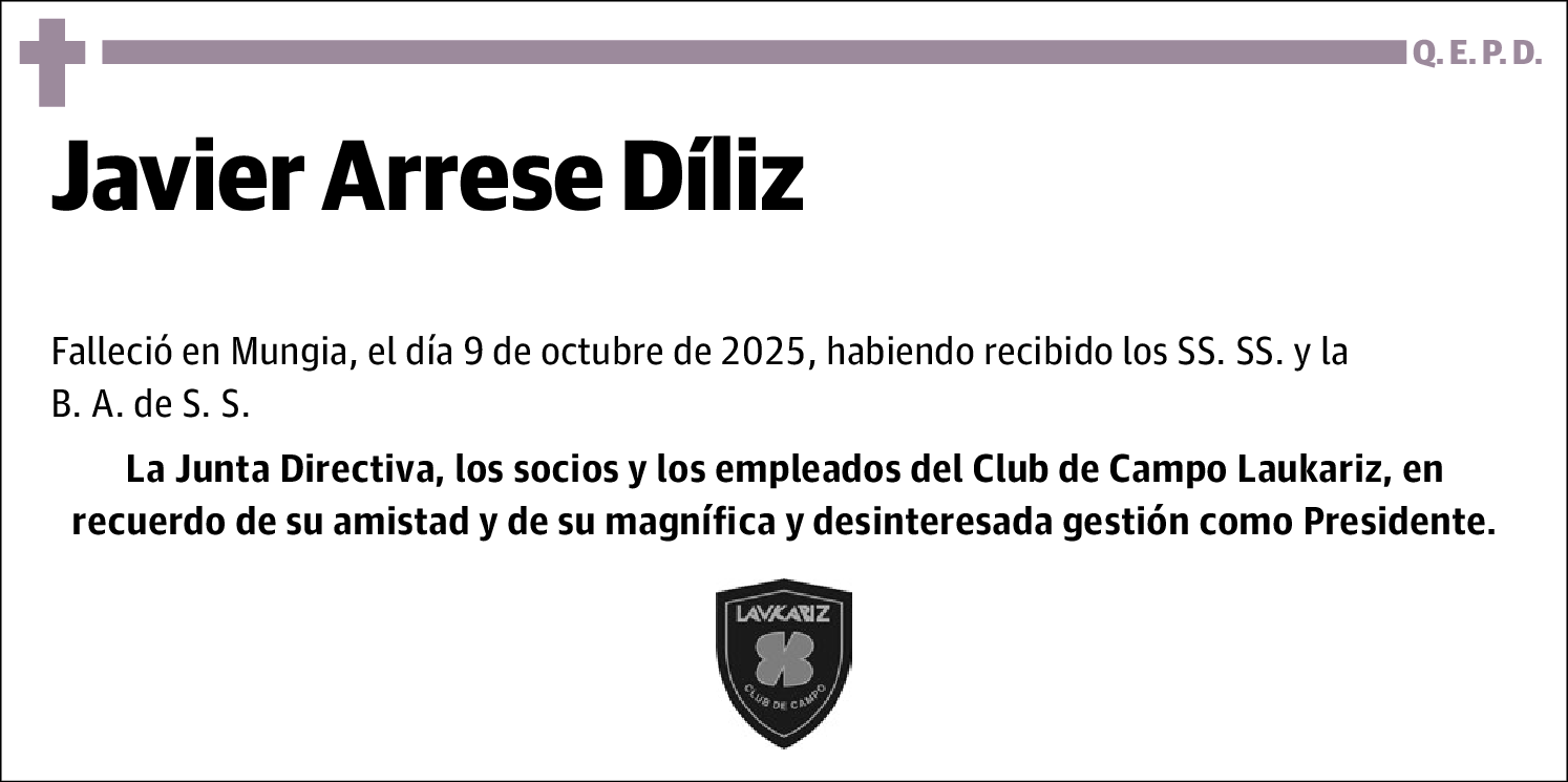 Javier Arrese Díliz