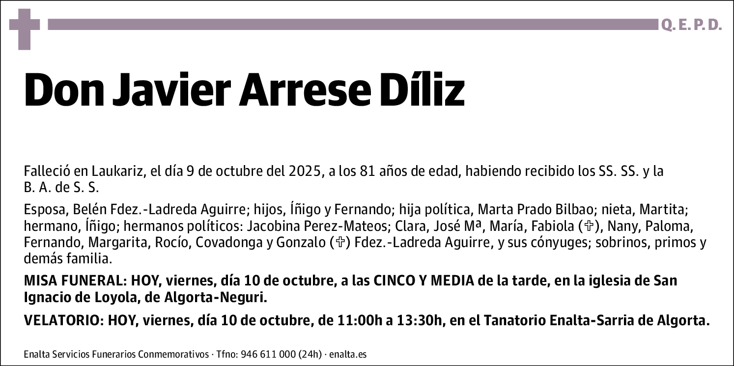 Javier Arrese Díliz