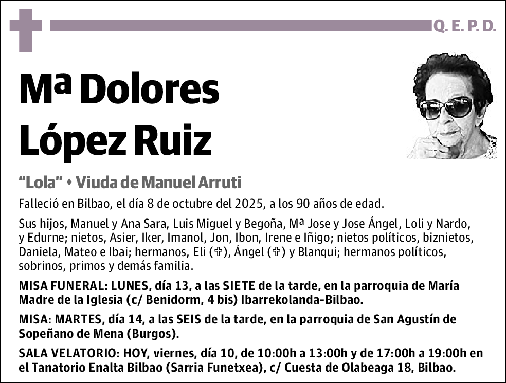 Mª Dolores López Ruiz