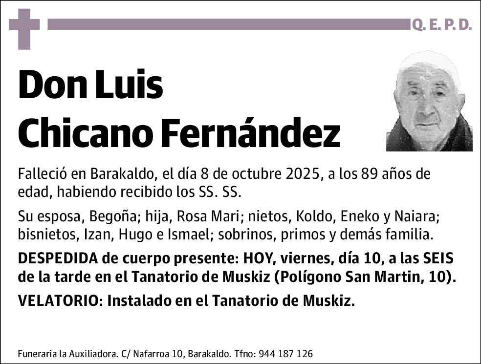 Luis Chicano Fernandez