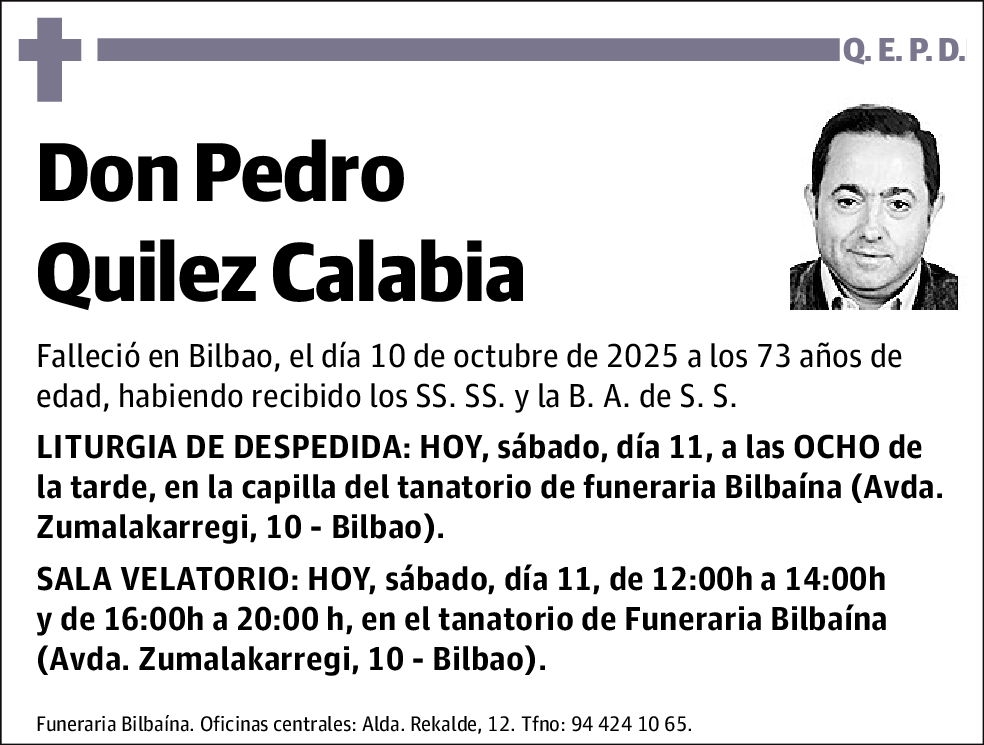 Pedro Quilez Calabia