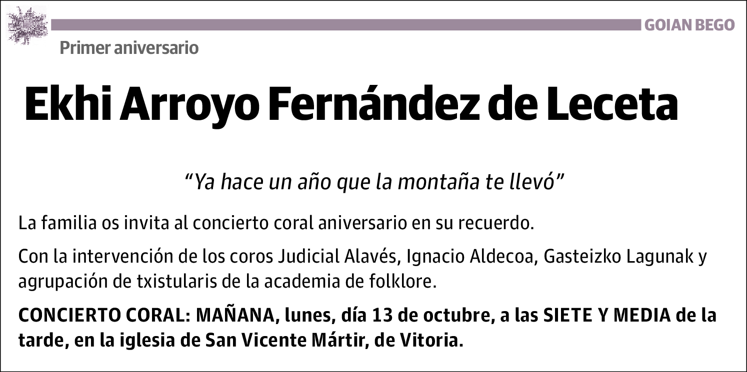 Ekhi Arroyo Fernandez de Leceta