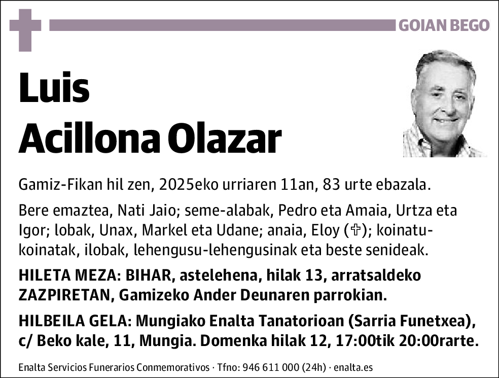 Luis Acillona Olazar