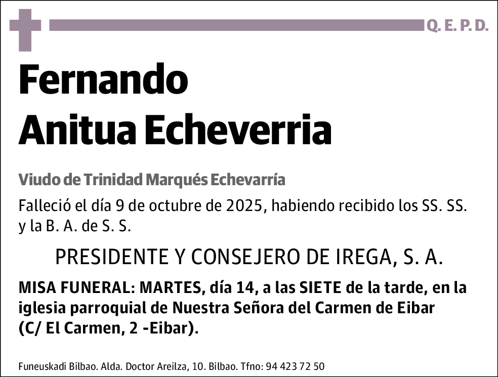 Fernando Anitua Echeverria