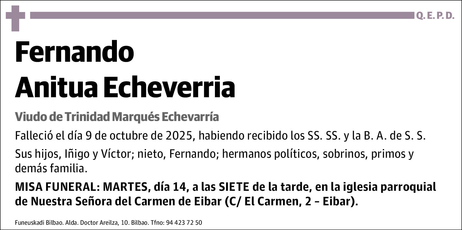 Fernando Anitua Echeverria