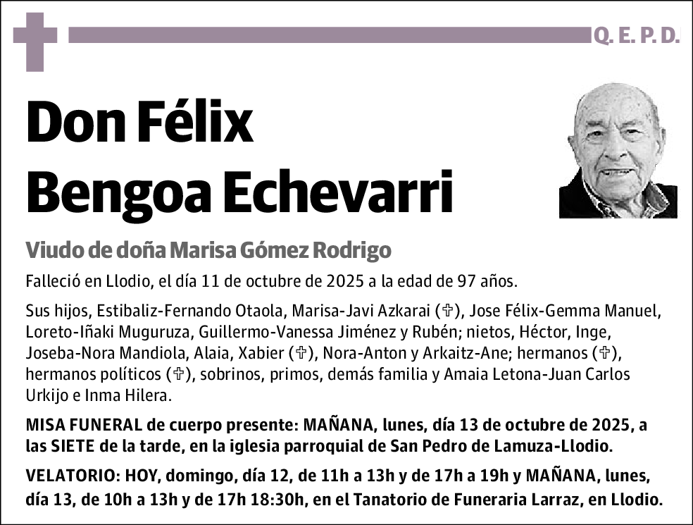 Félix Bengoa Echevarri