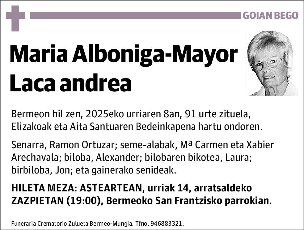 Maria Alboniga-Mayor Laca