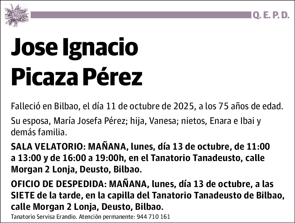 Jose Ignacio Picaza Pérez