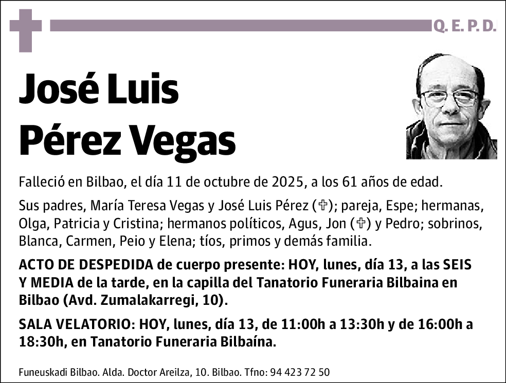 José Luis Pérez Vegas
