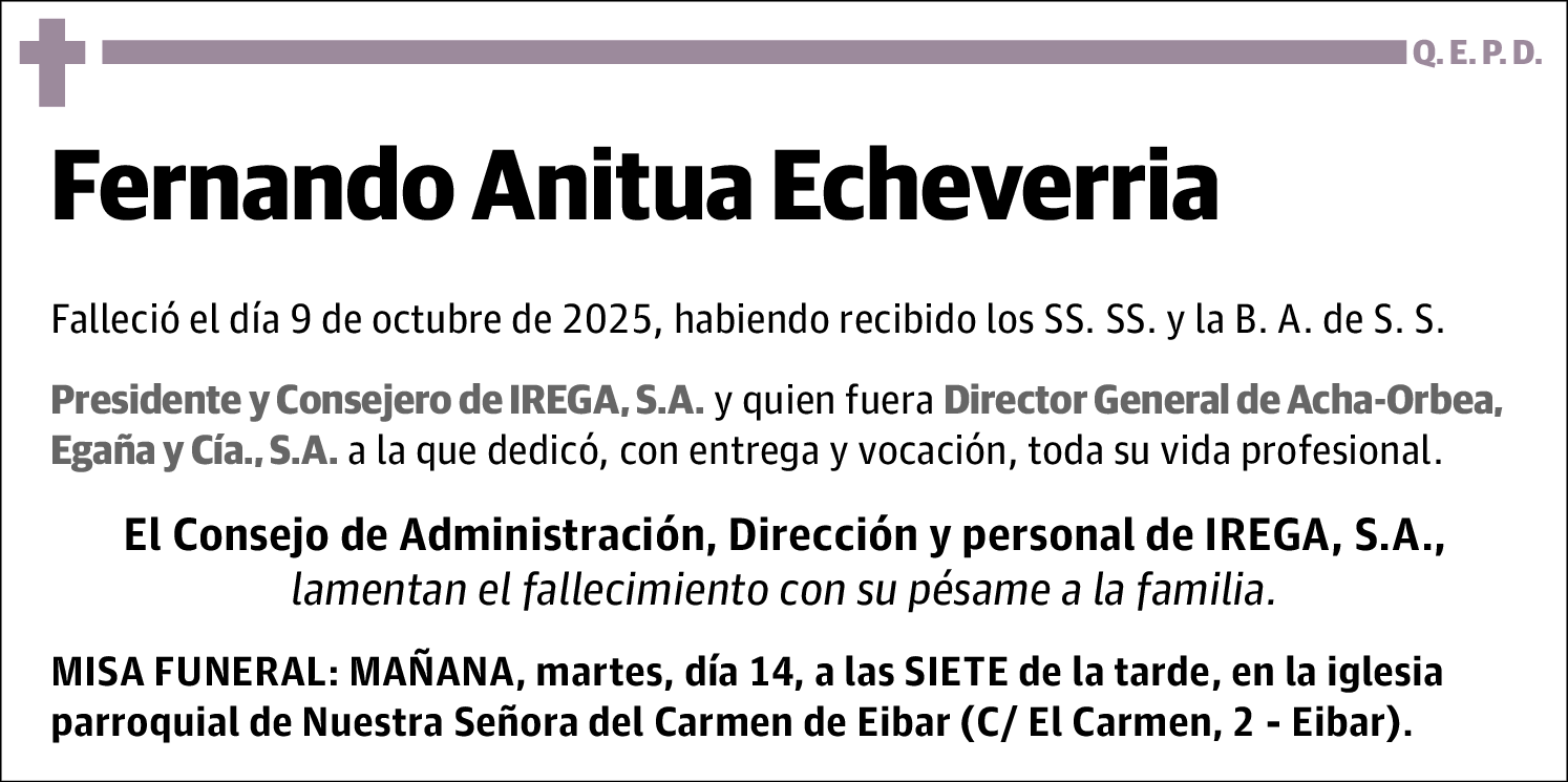 Fernando Anitua Echeverria