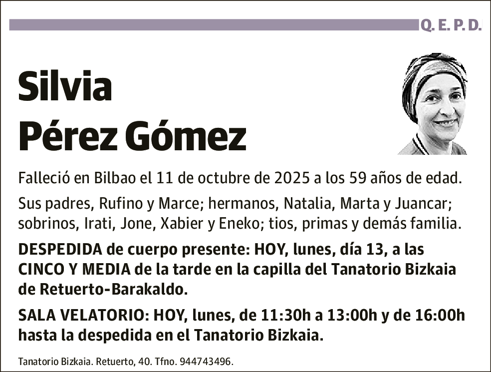 Silvia Pérez Gómez