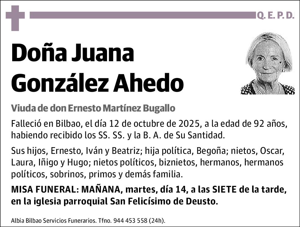 Juana González Ahedo