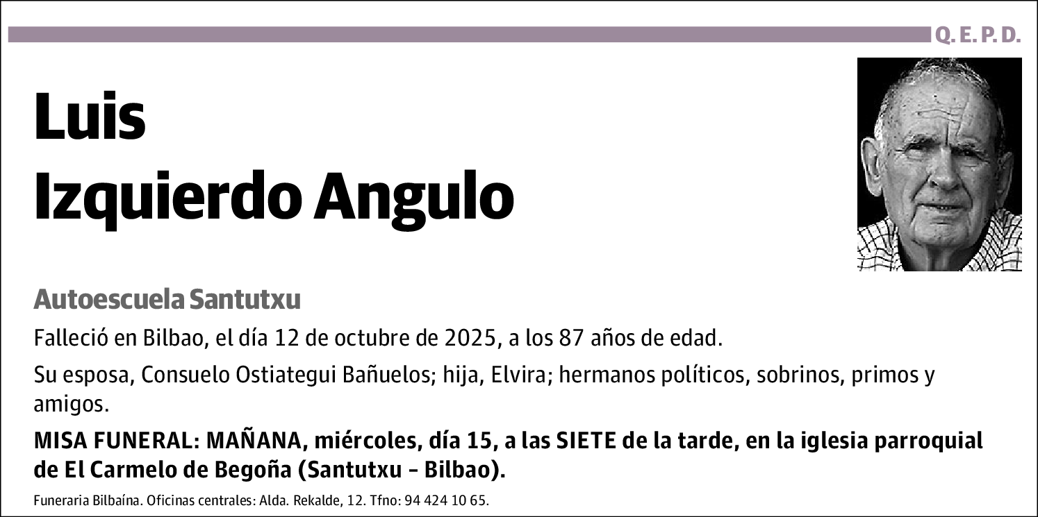 Luis Izquierdo Angulo