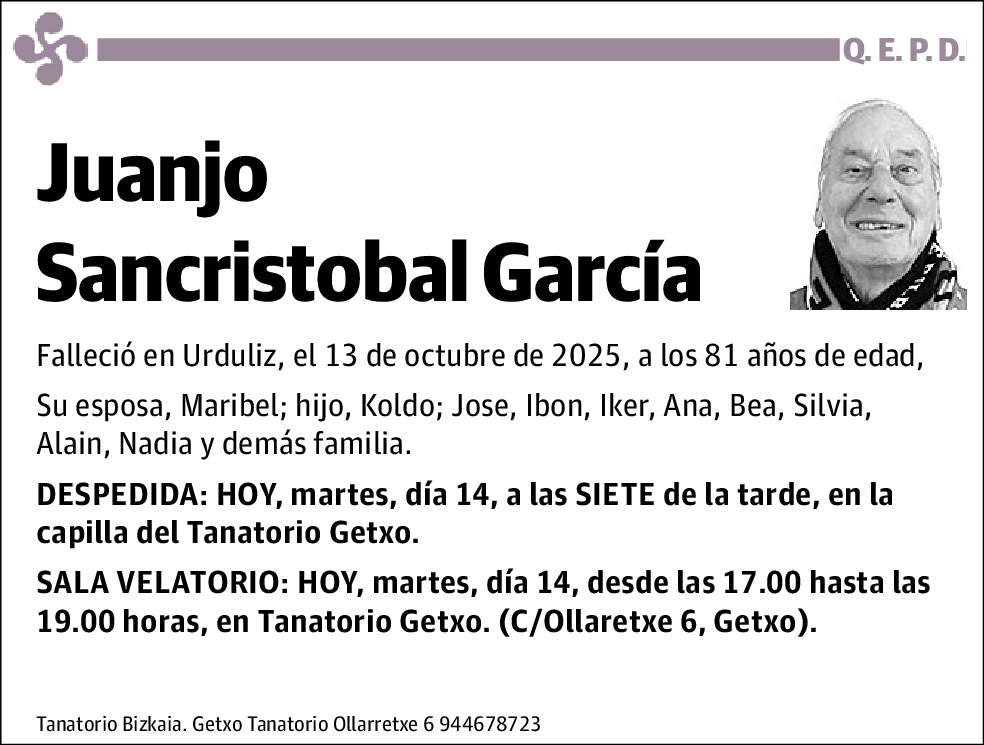 Juanjo Sancristobal García