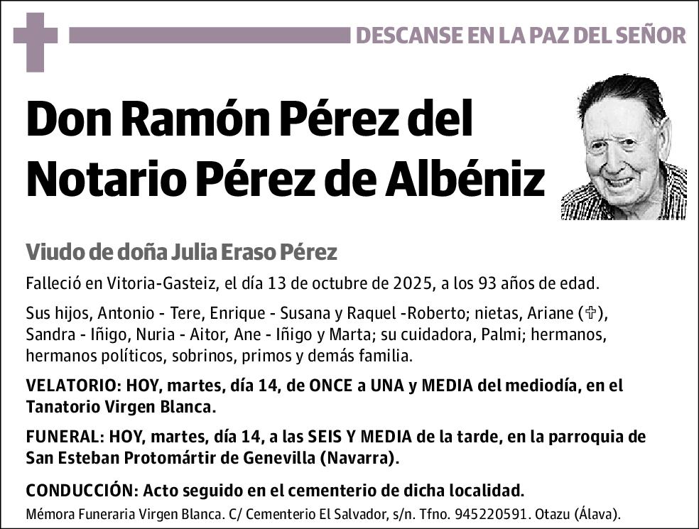 Ramón Pérez del Notario Pérez de Albéniz