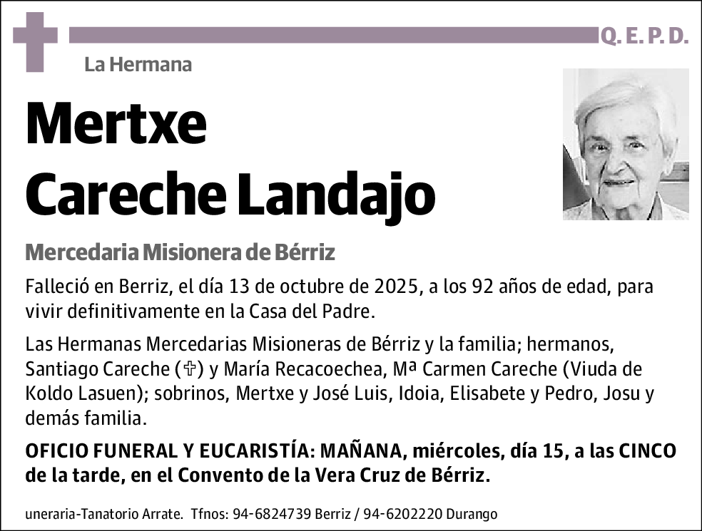 Mertxe Careche Landajo