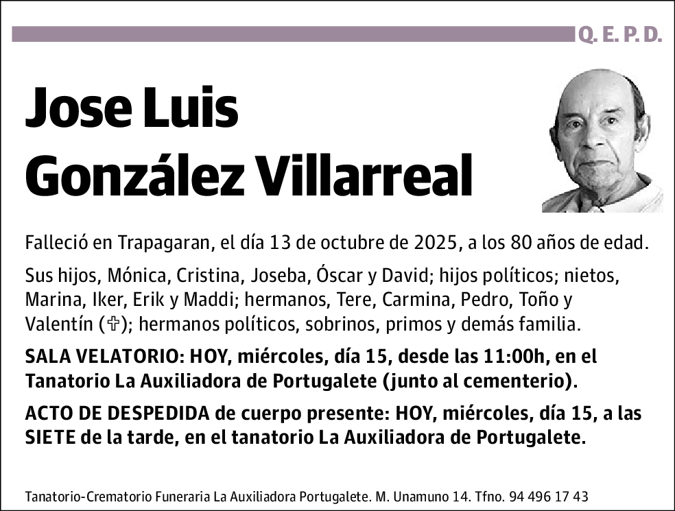 Jose Luis González Villarreal