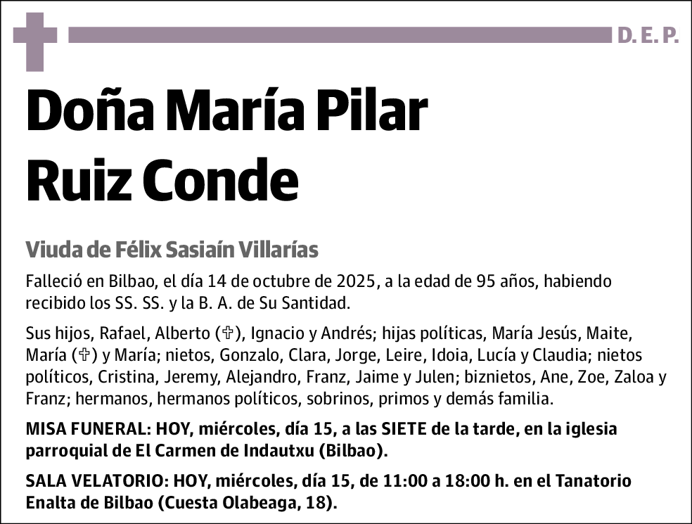María Pilar Ruiz Conde