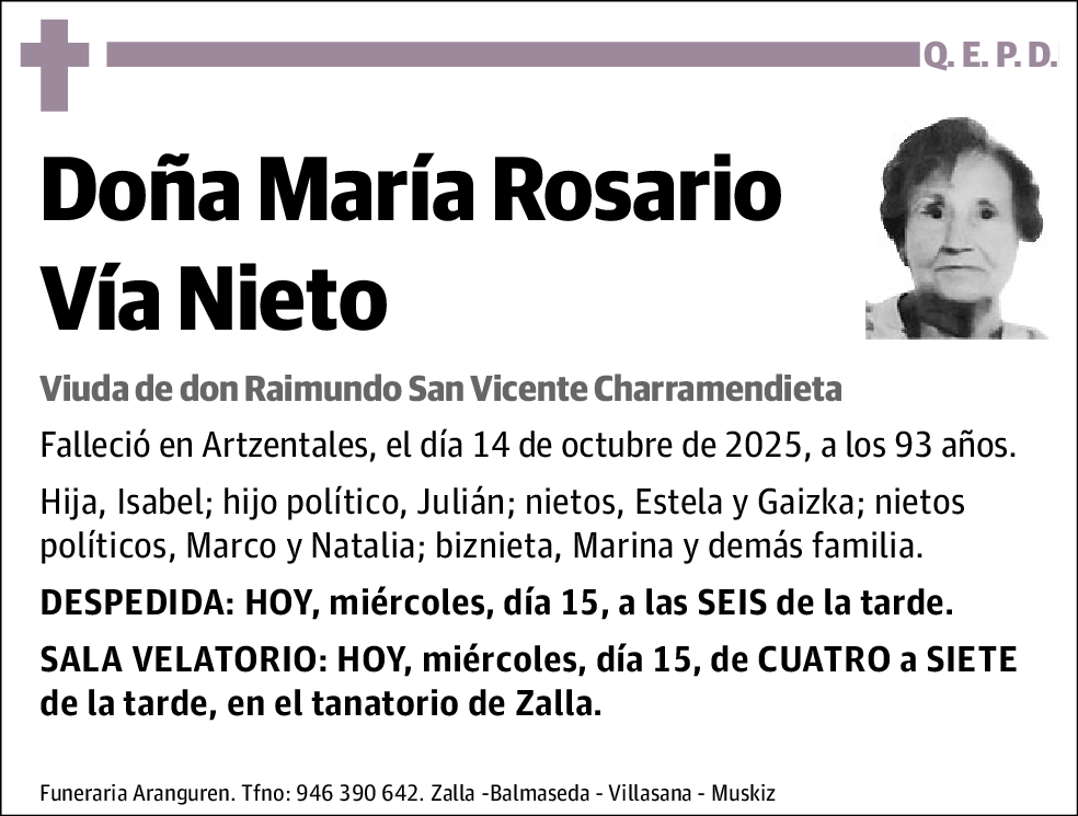 María Rosario Vía Nieto