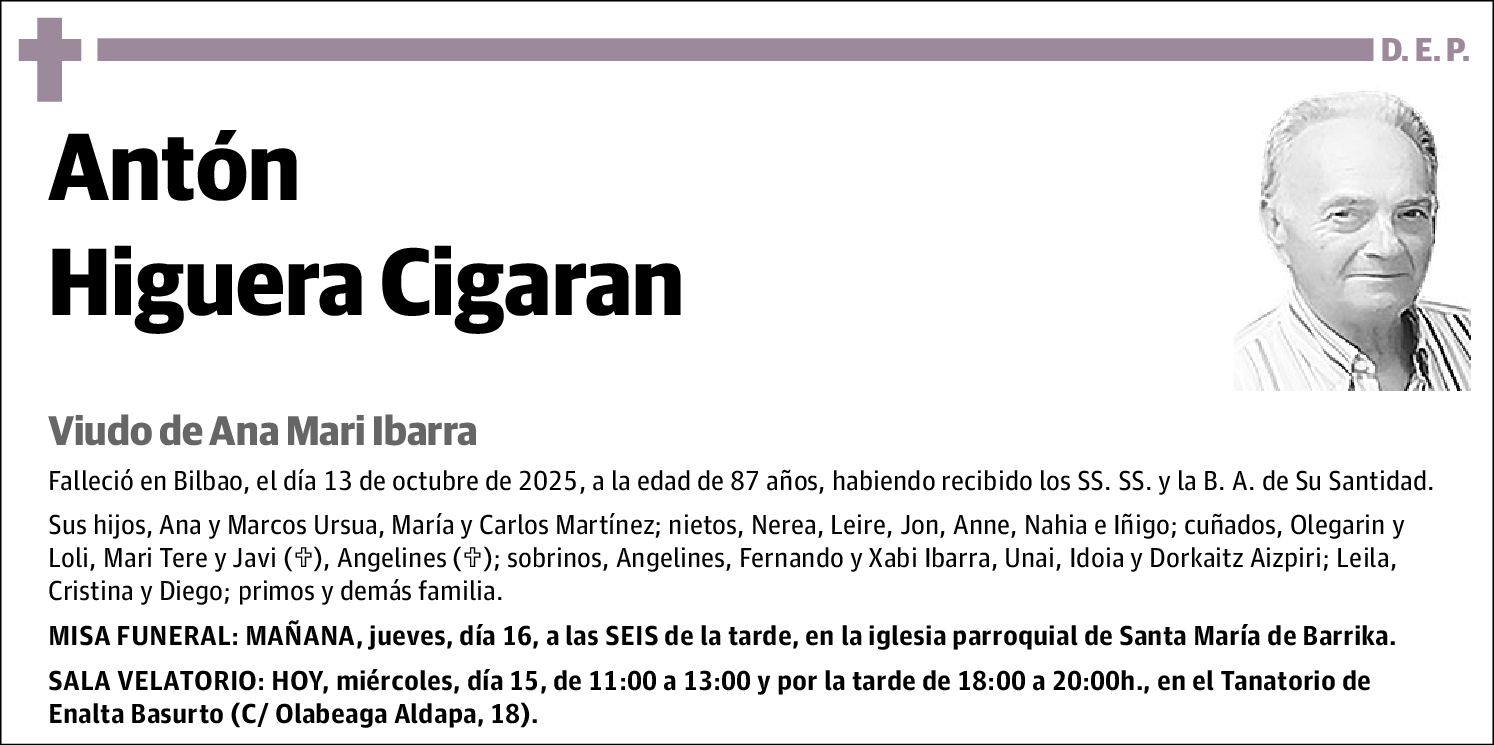 Antón Higuera Cigaran