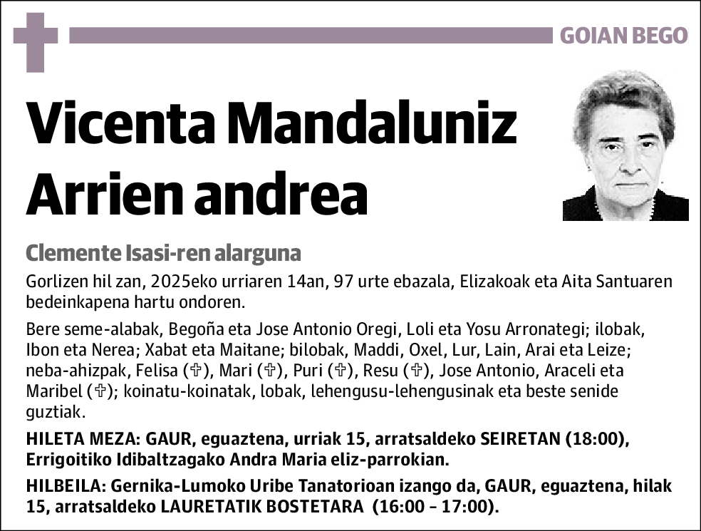 Vicenta Mandaluniz Arrien