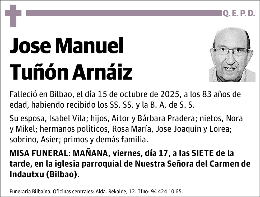 Jose Manuel Tuñón Arnéiz