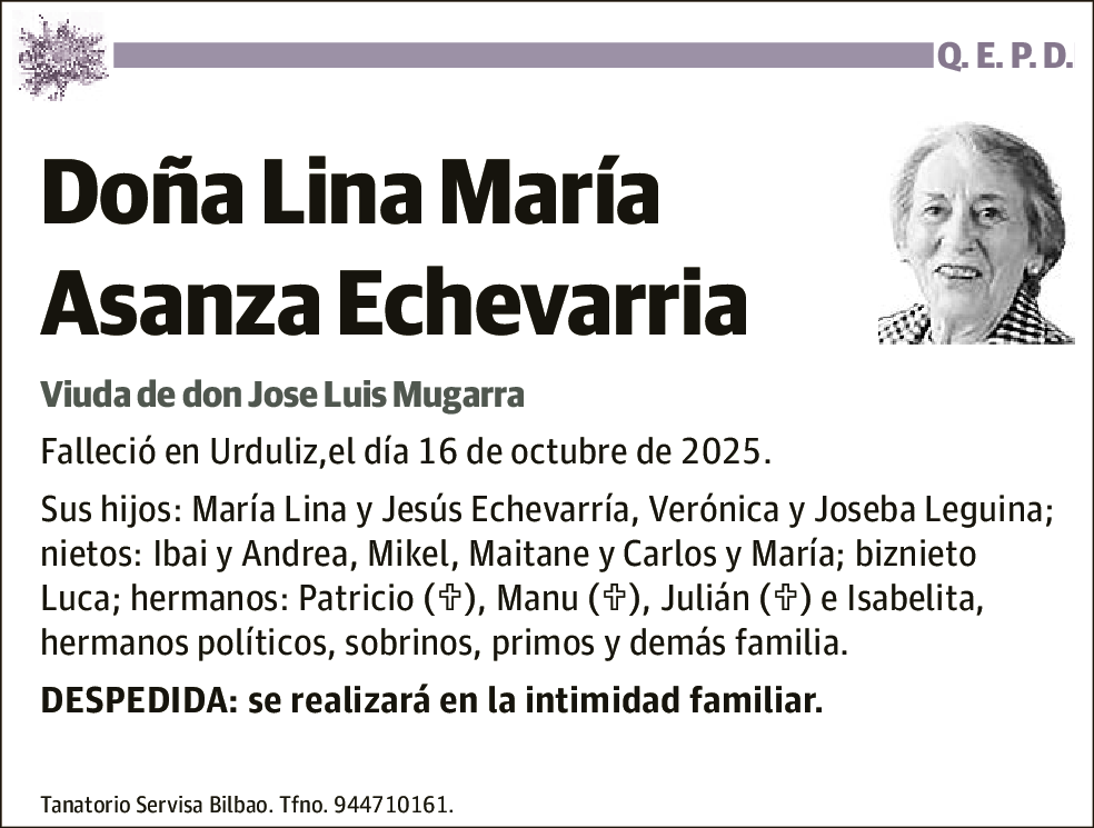 Lina María Asanza Echevarría