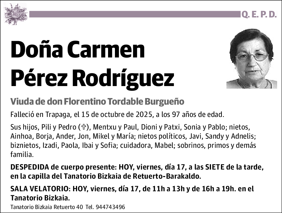 Carmen Pérez Rodríguez