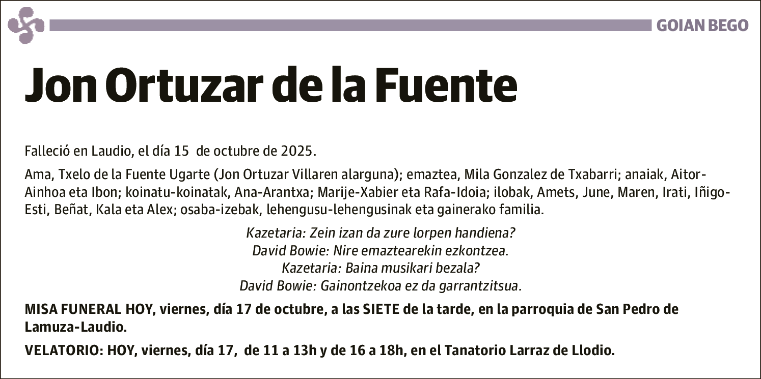 Jon Ortuzar de la Fuente