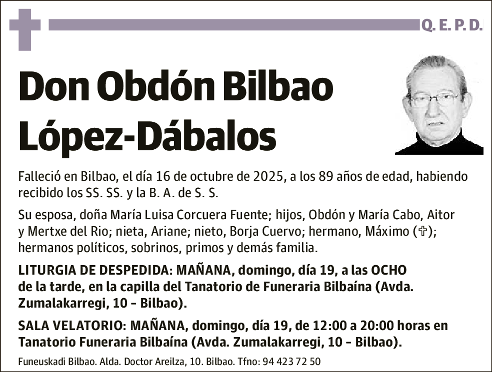 Obdón Bilbao López-Dábalos