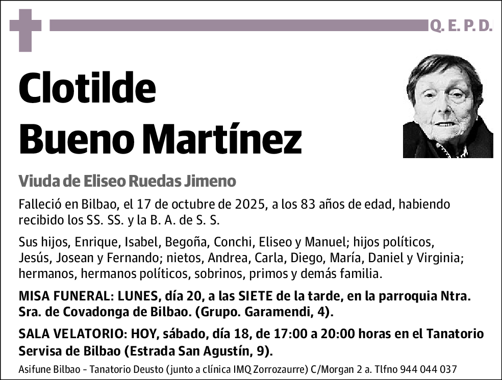 Clotilde Bueno Martinez