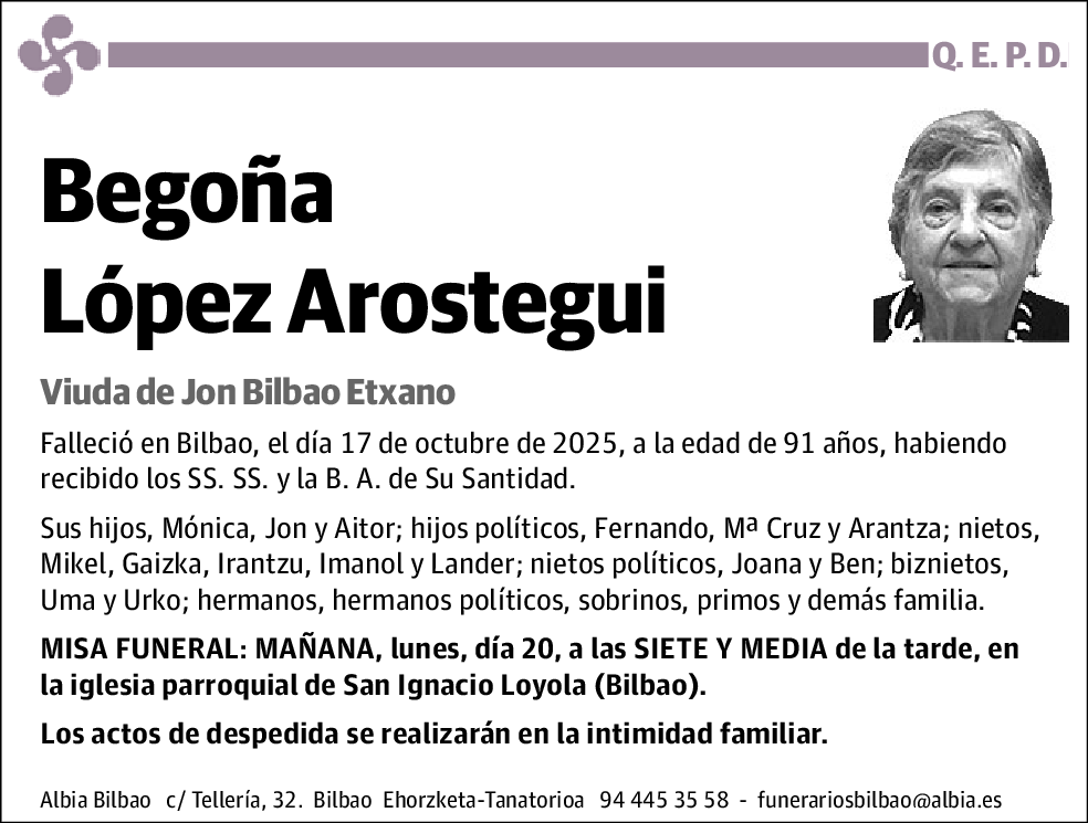 Begoña López Arostegui