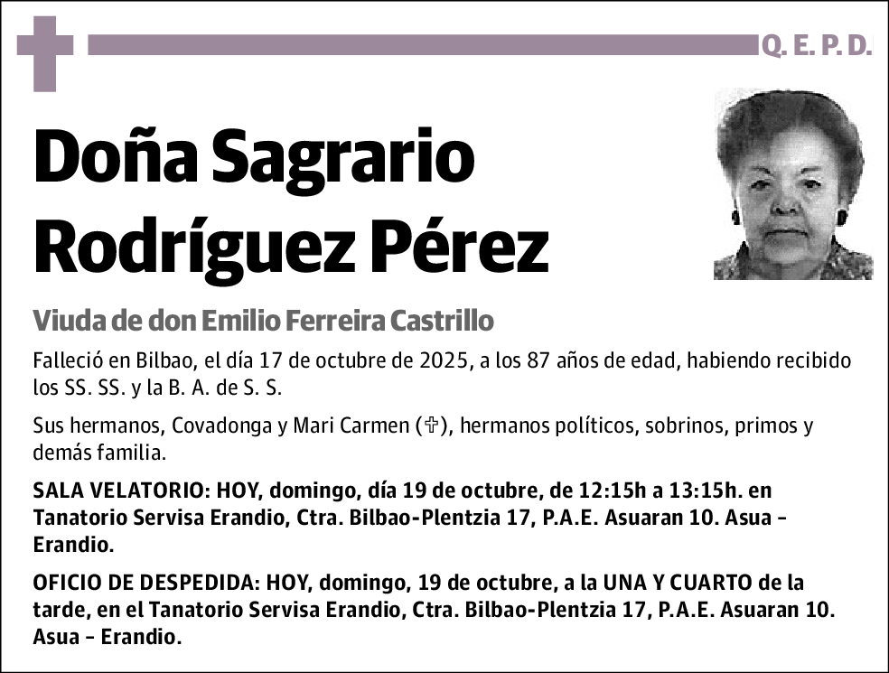 Sagrario Rodríguez Pérez