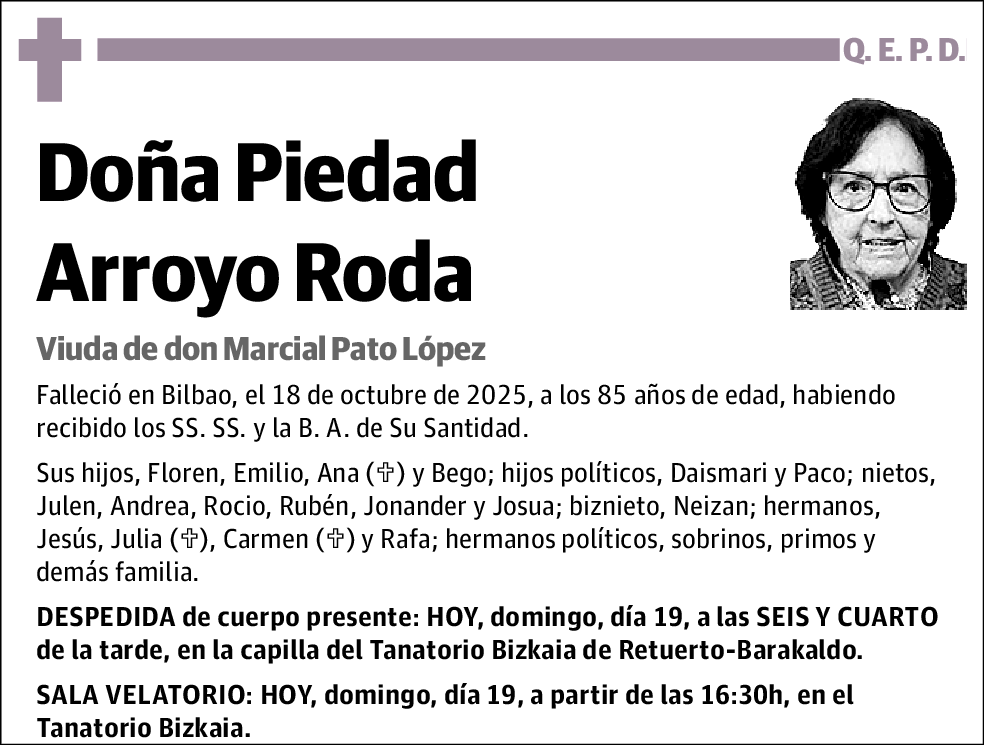 Piedad Arroyo Roda