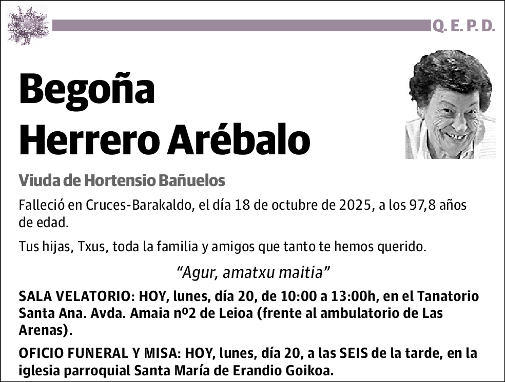 Begoña Herrero Arébalo