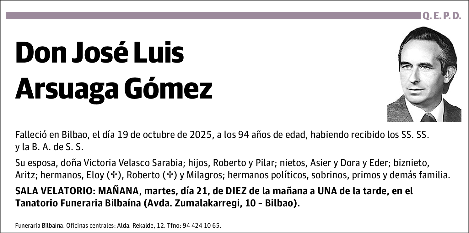 José Luis Arsuaga Gómez