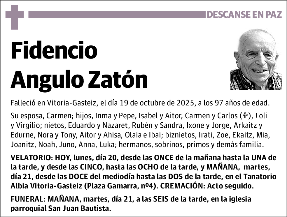 Fidencio Angulo Zatón