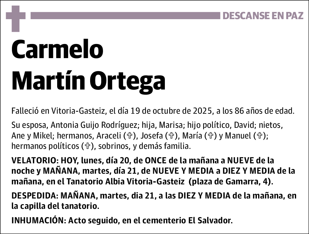 Carmelo Martín Ortega