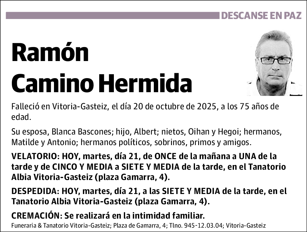 Ramón Camino Hermida