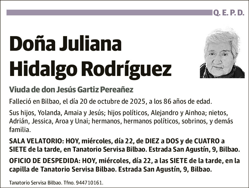 Juliana Hidalgo Rodríguez