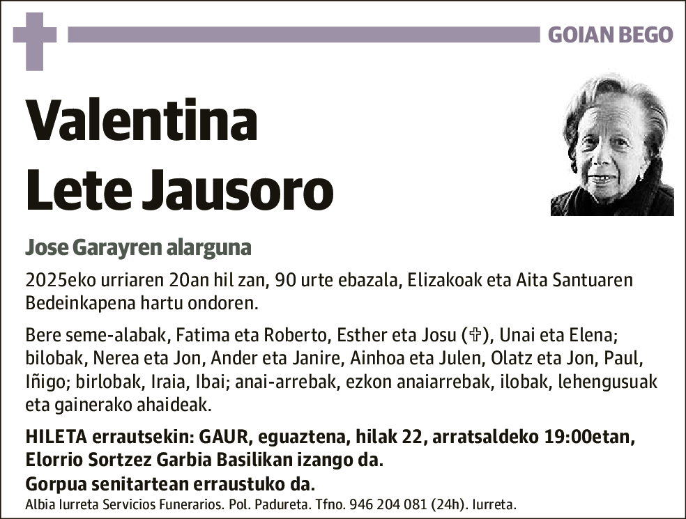 Valentina Lete Jausoro