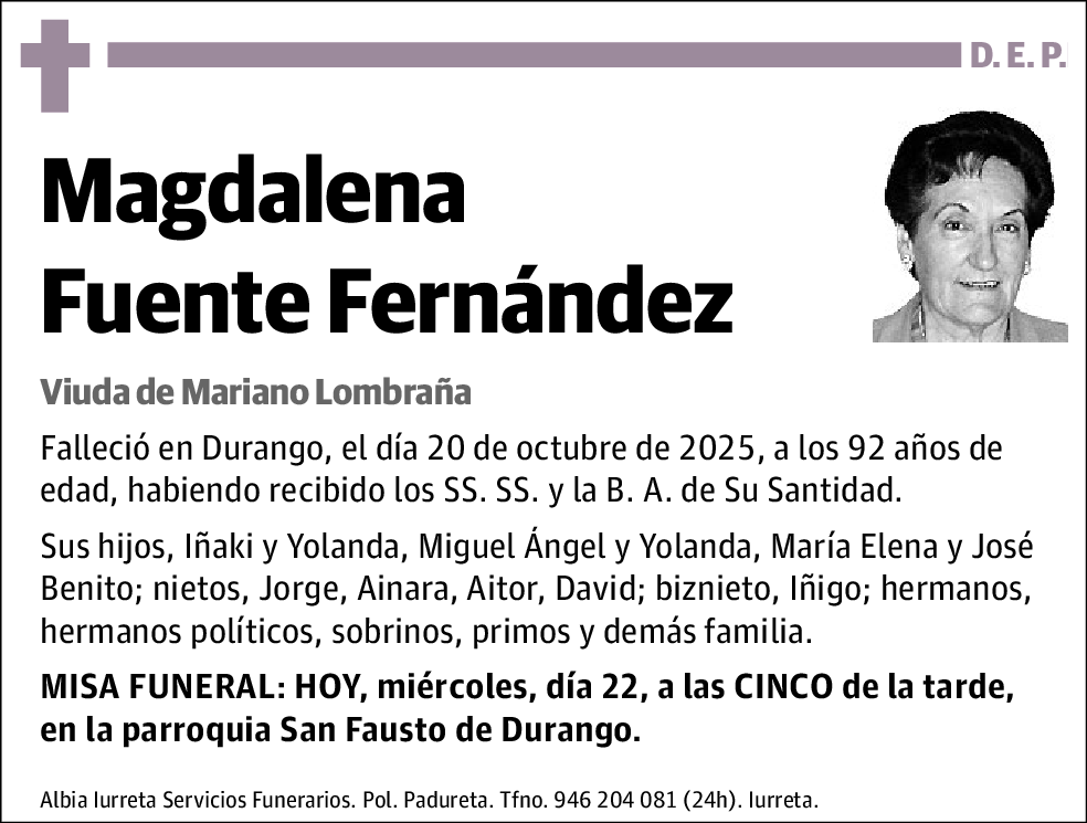 Magdalena Fuente Fernández