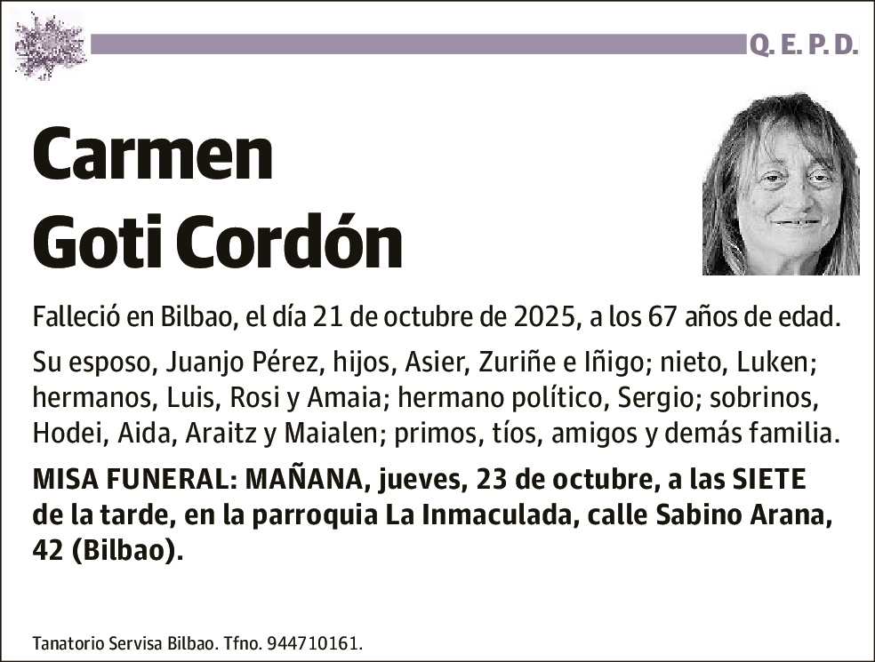 Carmen Goti Cordón
