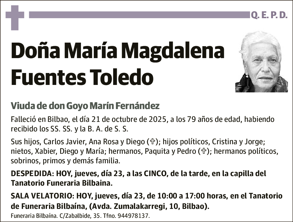 María Magdalena Fuentes Toledo