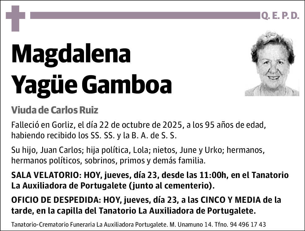 Magdalena Yagüe Gamboa