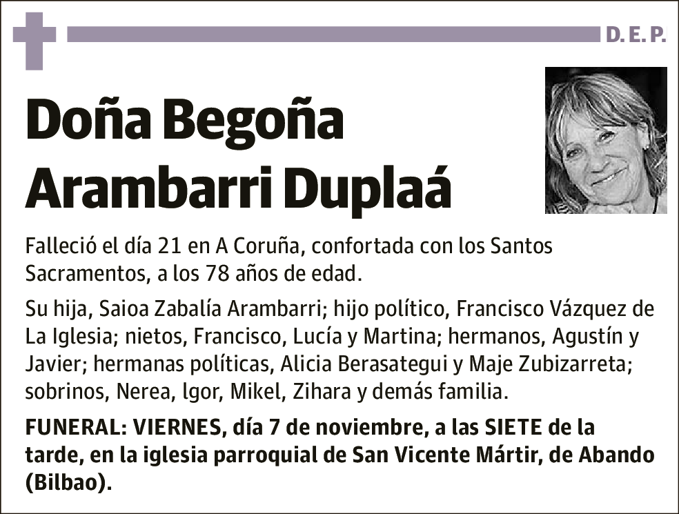 Begoña Arambarri Duplaá
