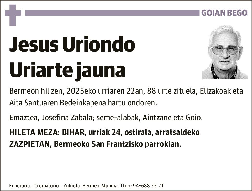 Jesus Uriondo Uriarte
