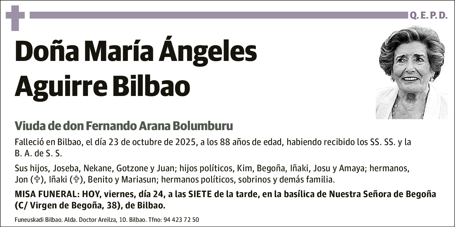 María Ángeles Aguirre Bilbao