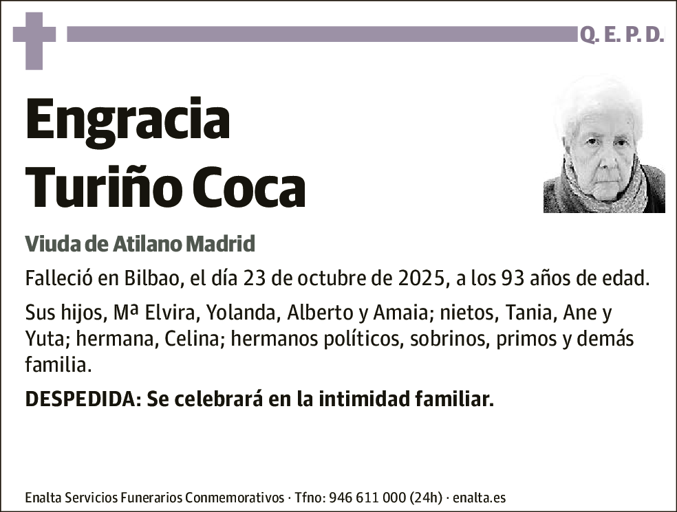 Engracia Turiño Coca